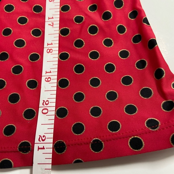 Liz Claiborne Tankini Top Red w/ Black Bottoms - Picture 5 of 9